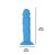 BMS – Addiction – Silly Willy – 3.3” Silicone Dildo – Multicolour thumbnail